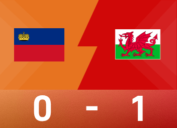 Tường thuật trận đấu châu Âu thế giới: James thắng 1 đòn, Xứ Wales suýt thắng Liechtenstein 1-0