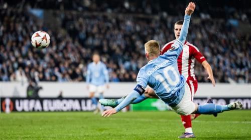 Malmo đấu với Olympiacos