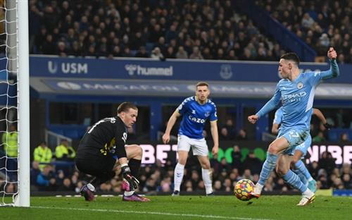 Manchester City đấu với Everton