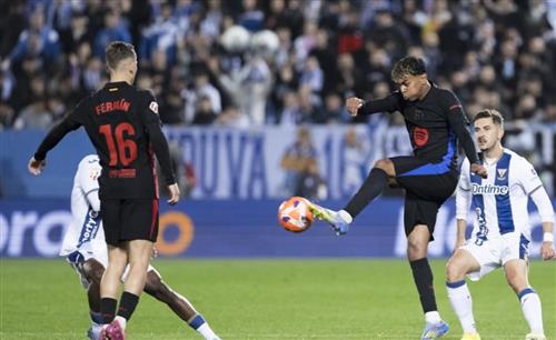 Leganes đấu với Barcelona